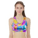 Sun Tea Sports Bra with Border View1