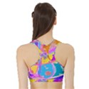 Sun Tea Sports Bra with Border View2