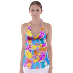 Sun Tea Babydoll Tankini Top by kiernankallan