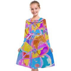 Sun Tea Kids  Midi Sailor Dress by kiernankallan