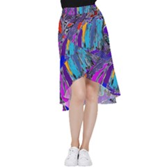 Waterfalls Frill Hi Low Chiffon Skirt