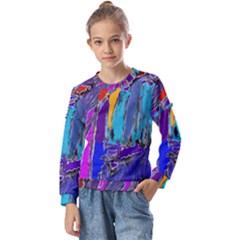 Waterfalls Kids  Long Sleeve Tee With Frill 