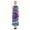 Swirls Sleeveless Maxi Dress View2