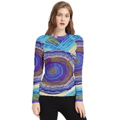 Swirls Women s Long Sleeve Rash Guard