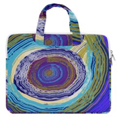 Swirls Macbook Pro Double Pocket Laptop Bag (large)