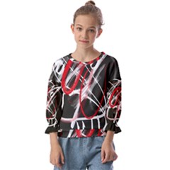  Kids  Cuff Sleeve Top