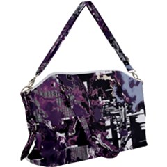 Pressure Points Canvas Crossbody Bag by MRNStudios