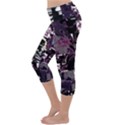 Pressure Points Lightweight Velour Capri Yoga Leggings View2