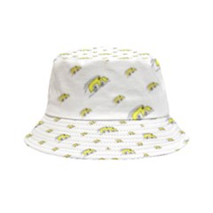 Cartoon Funny Weird Car Motif Pattern Inside Out Bucket Hat by dflcprintsclothing