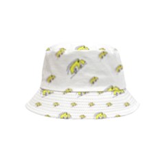 Cartoon Funny Weird Car Motif Pattern Inside Out Bucket Hat (kids) by dflcprintsclothing