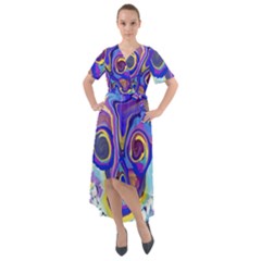  Front Wrap High Low Dress by kiernankallan