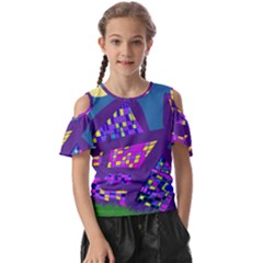  Kids  Butterfly Cutout Tee