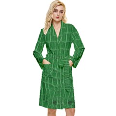 Crocodile Leather Green Robe by skindeep