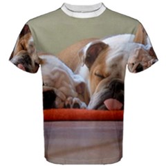 2 Sleeping Bulldogs Men s Cotton Tee by SomethingForEveryone