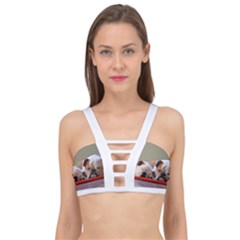 2 Sleeping Bulldogs Cage Up Bikini Top by SomethingForEveryone