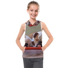 2 Sleeping Bulldogs Kids  Sleeveless Hoodie by SomethingForEveryone