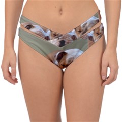 2 Sleeping Bulldogs Double Strap Halter Bikini Bottom