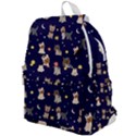 Terrier Cute Dog With Stars Sun And Moon Top Flap Backpack View1