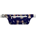 Terrier Cute Dog With Stars Sun And Moon Active Waist Bag View1