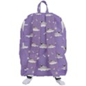 pug dog on a cloud Travelers  Backpack View3