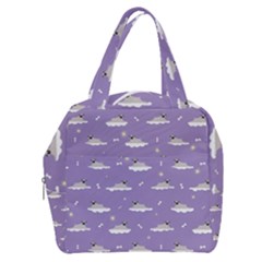 Pug Dog On A Cloud Boxy Hand Bag