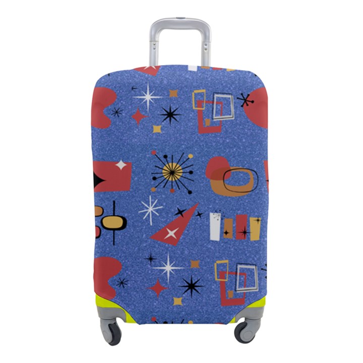 Blue 50s Luggage Cover (Small)