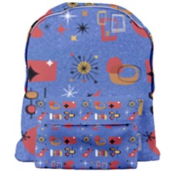 Blue 50s Giant Full Print Backpack by NerdySparkleGoth