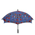 Blue 50s Golf Umbrellas View3