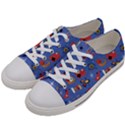 Blue 50s Men s Low Top Canvas Sneakers View2