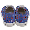 Blue 50s Men s Low Top Canvas Sneakers View4