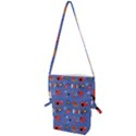 Blue 50s Folding Shoulder Bag View1