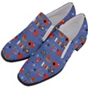 Blue 50s Women Slip On Heel Loafers View2