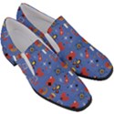 Blue 50s Women Slip On Heel Loafers View3