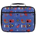 Blue 50s Full Print Lunch Bag View1