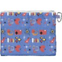 Blue 50s Canvas Cosmetic Bag (XXXL) View2