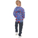 Blue 50s Kids  Hooded Pullover View2