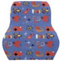 Blue 50s Car Seat Back Cushion  View1