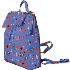 Blue 50s Buckle Everyday Backpack