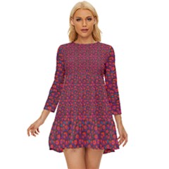 Untitled-1 Long Sleeve Babydoll Dress