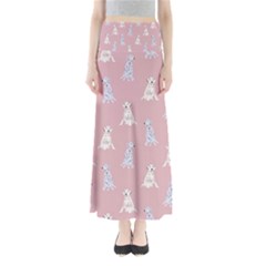 Dalmatians Favorite Dogs Full Length Maxi Skirt by SychEva