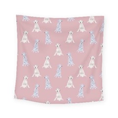 Dalmatians Favorite Dogs Square Tapestry (small) by SychEva