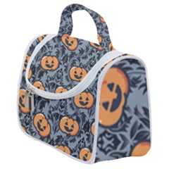 Halloween Jack O Lantern Satchel Handbag by NerdySparkleGoth