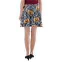 Halloween Jack o Lantern A-Line Pocket Skirt View2