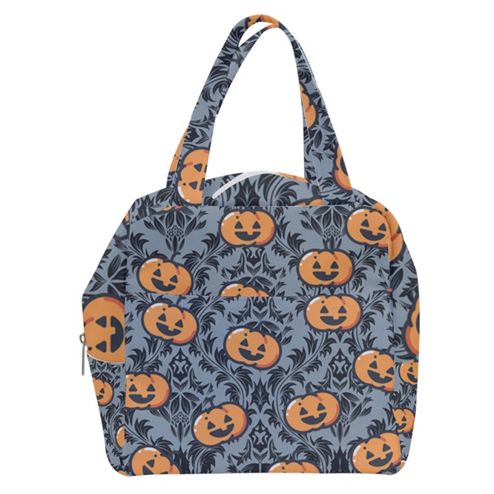 Halloween Jack o Lantern Boxy Hand Bag