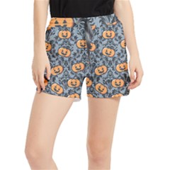 Halloween Jack O Lantern Runner Shorts by NerdySparkleGoth