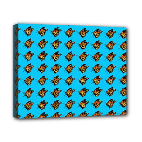 Monarch Butterfly Print Canvas 10  X 8  (stretched) by Kritter