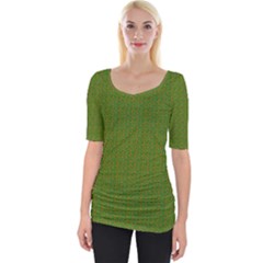 So Zoas Wide Neckline Tee