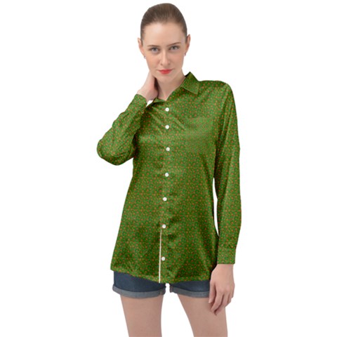 So Zoas Long Sleeve Satin Shirt by Kritter