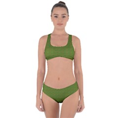 So Zoas Criss Cross Bikini Set by Kritter