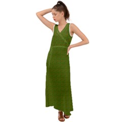 So Zoas V-neck Chiffon Maxi Dress by Kritter